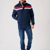 Quba & Co Navy Striped X-Series Bomber Jacket -Yakon Clearance