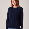 Quba & Co Liliana Cable Knit Jumper Hot