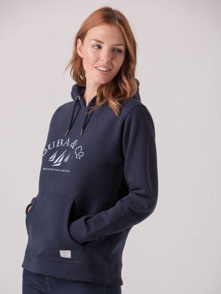 Quba & Co Verbena Logo Hoodie Hot