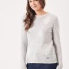 Quba & Co Boras Grey Snowflake Design Knitted Jumper New