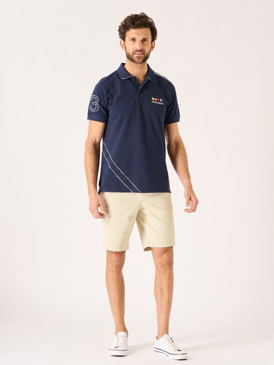 Quba & Co Pritchard X-Series Polo Shirt Navy Hot