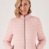 Quba & Co Calda Padded Pink Jacket Clearance