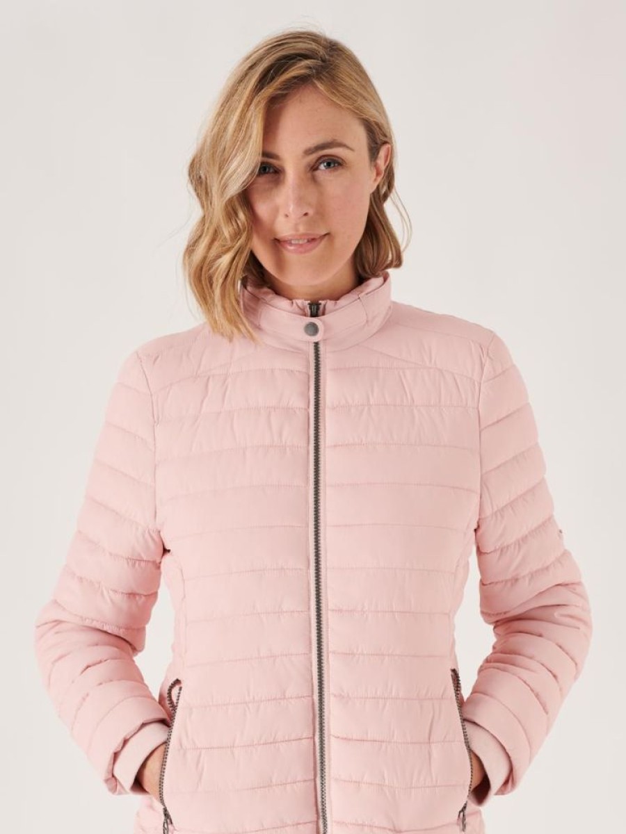 Quba & Co Calda Padded Pink Jacket Clearance