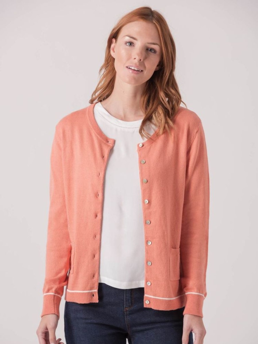 Quba & Co Clematis Button Cardigan Best