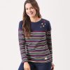 Quba & Co Gana Multicoloured Stars And Stripes Long Sleeve T-Shirt Clearance