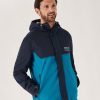 Quba & Co Ambleside Navy And Blue Waterproof Jacket Best