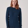 Quba & Co Coralie Cable Knit Jumper Clearance