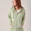 Quba & Co Renata Full Zip Green Hoodie Clearance