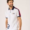 Quba & Co Massey X-Series White Polo Shirt Wholesale