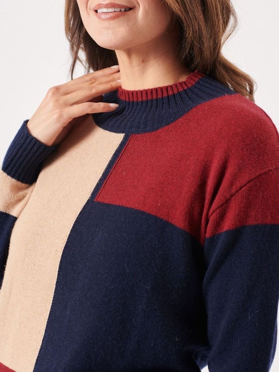 Quba & Co Avesta Multicoloured Block Jumper Best