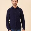 Quba & Co Trogen Navy Corduroy Shirt Wholesale