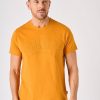 Quba & Co Ochre Quba Logo Lifestyle T-Shirt - Fraser Clearance