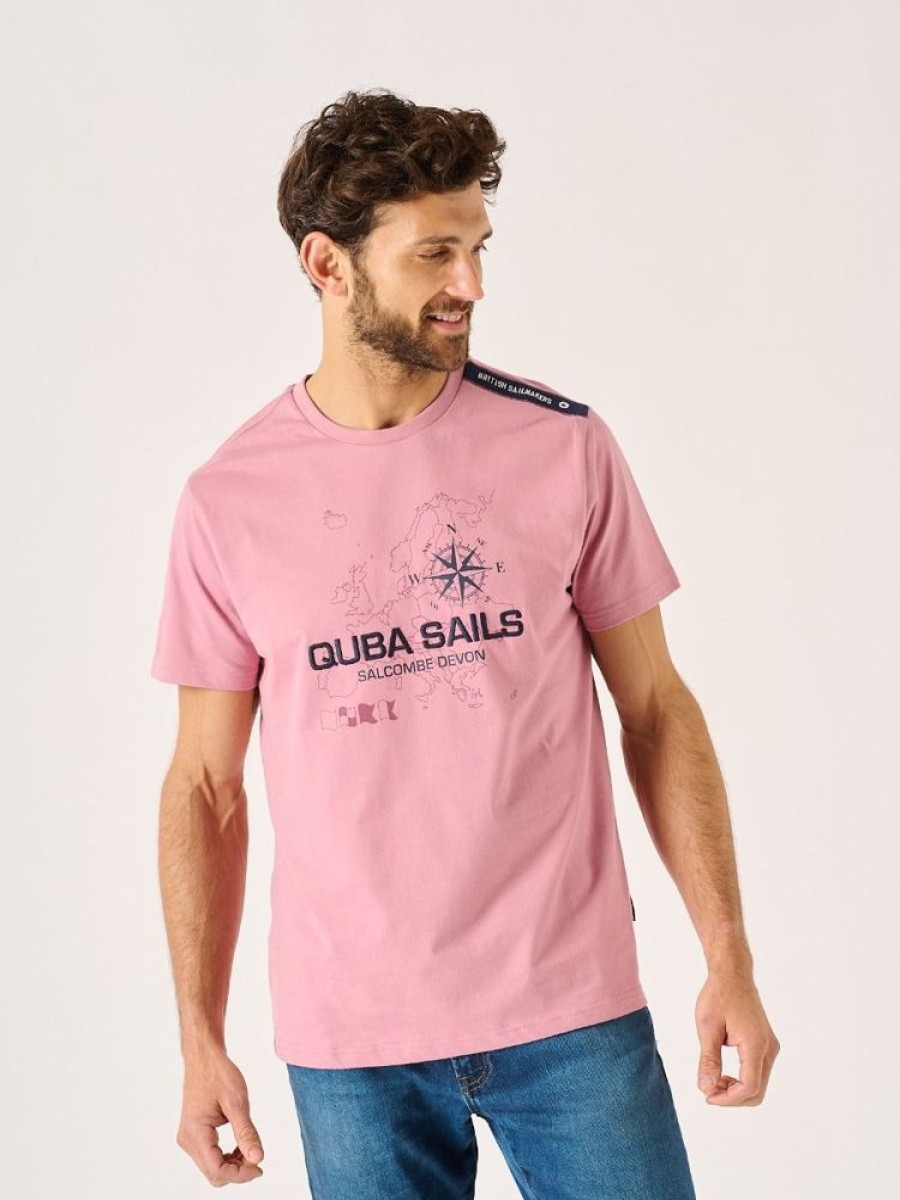 Quba & Co Tring Quba Sails Pink X-Series Graphic T-Shirt Best