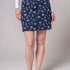 Quba & Co Anna Nautical Print Skirt - Dark Navy Best