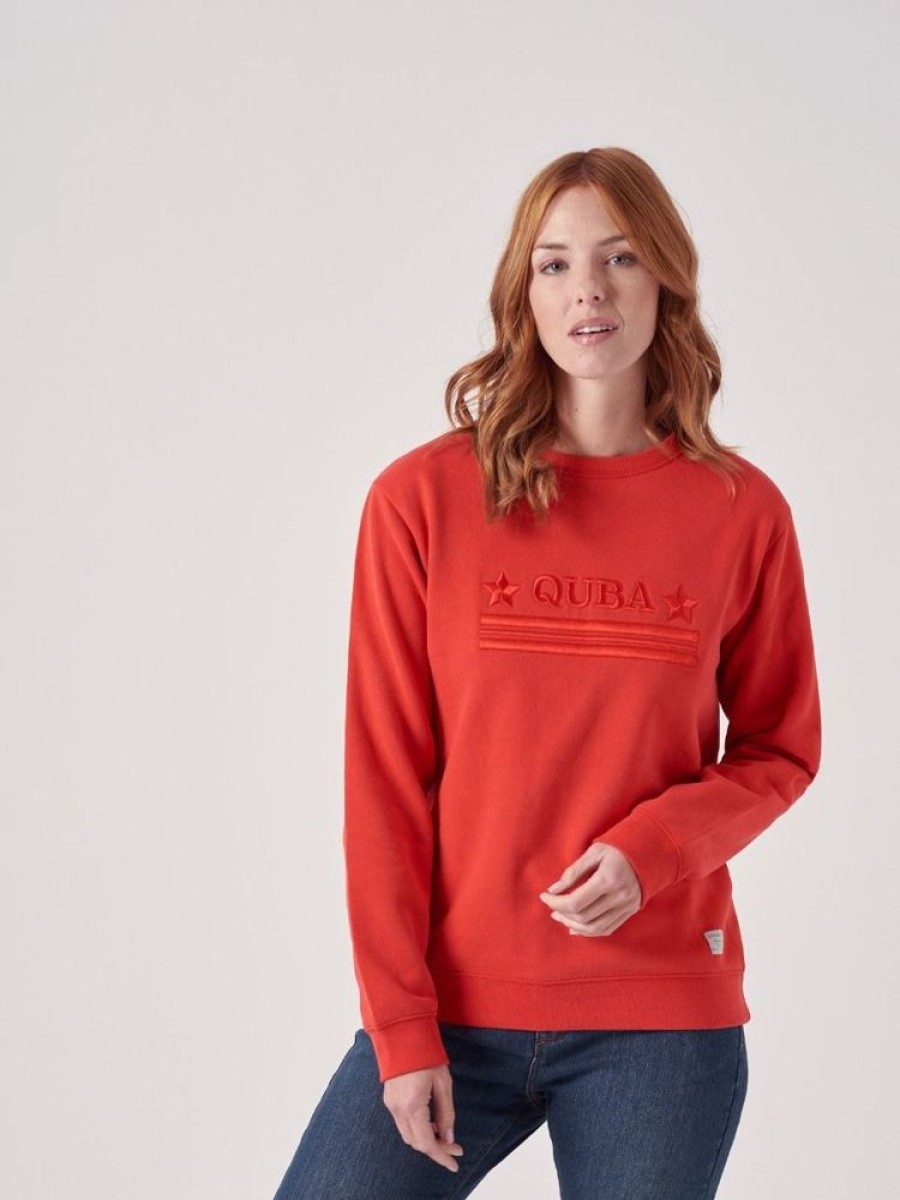 Quba & Co Lynette Logo Sweatshirt Clearance