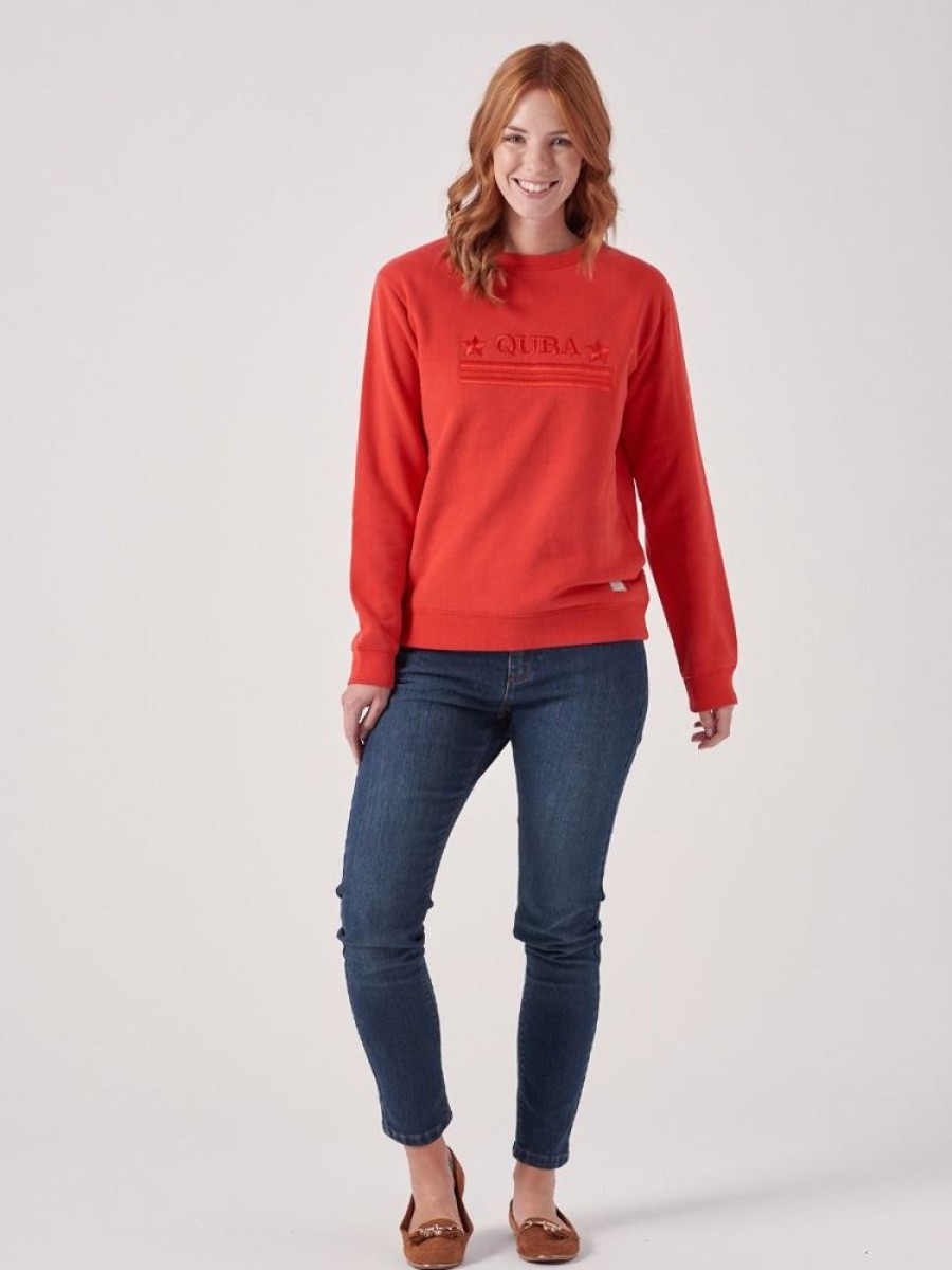 Quba & Co Lynette Logo Sweatshirt Clearance