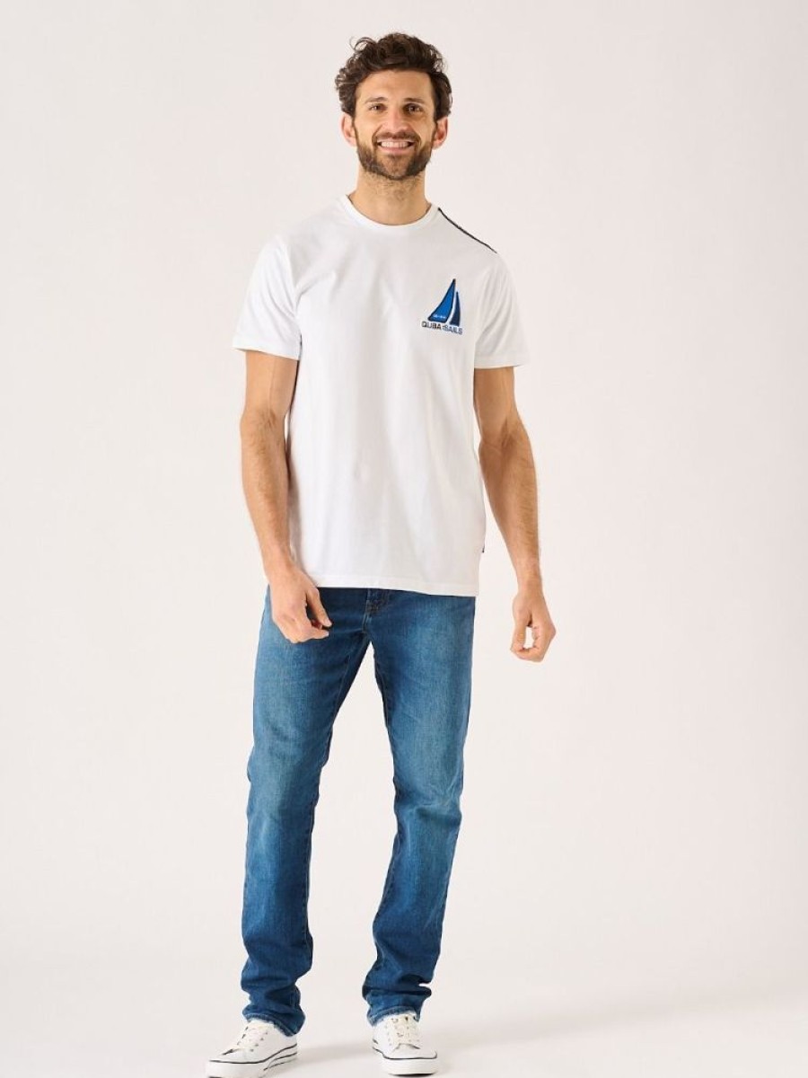 Quba & Co Hearst X-Series T-Shirt White New