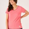 Quba & Co Waver Pink Dobby T-Shirt New