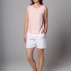 Quba & Co Corfu Broderie Top - Peony Pink Online