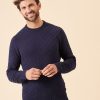 Quba & Co Baden Navy Knitted Jumper Clearance