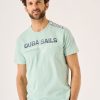 Quba & Co Wetherall X-Series Quba Sails Mint Green T-Shirt Clearance