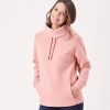 Quba & Co Marr Pink Cowl Neck Sweatshirt Wholesale