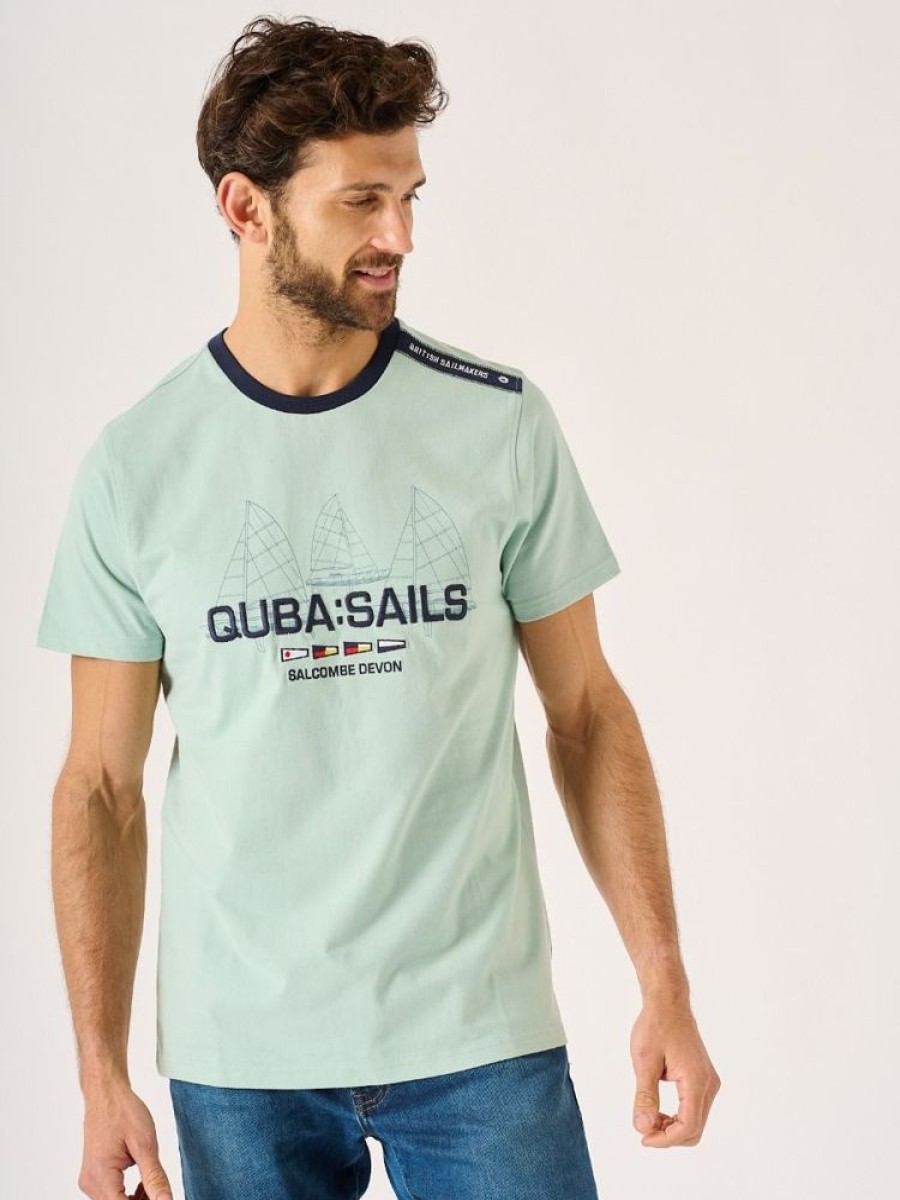 Quba & Co Eban X-Series Quba Sails Green T-Shirt Hot