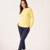 Quba & Co Browtin Tape Yarn Jumper Yellow Clearance