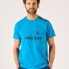 Quba & Co Tring X-Series Quba Sails Blue Graphic T-Shirt Wholesale