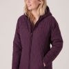 Quba & Co Valda Quilted Jacket - Purple Online