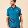 Quba & Co Madrano X-Series Blue Polo Shirt Clearance