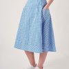 Quba & Co Conney Gingham Skirt New