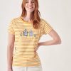 Quba & Co Stella Stripe T-Shirt Hot