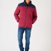 Quba & Co Red Colour Block Puffer Jacket - Grenchen New