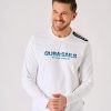 Quba & Co White X-Series Quba Sails Long Sleeve T-Shirt - Mercer Best