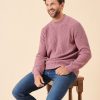 Quba & Co Chaplio Chunky Rib Knit Ash Pink Jumper Online