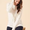 Quba & Co Kumla White Knitted Chunky Cardigan New