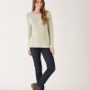 Quba & Co Browton Sea Green Knitted Jumper Wholesale