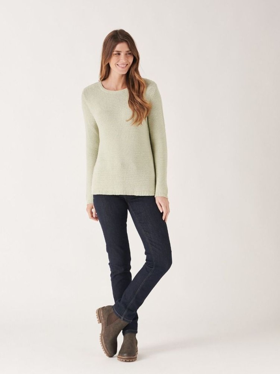 Quba & Co Browton Sea Green Knitted Jumper Wholesale