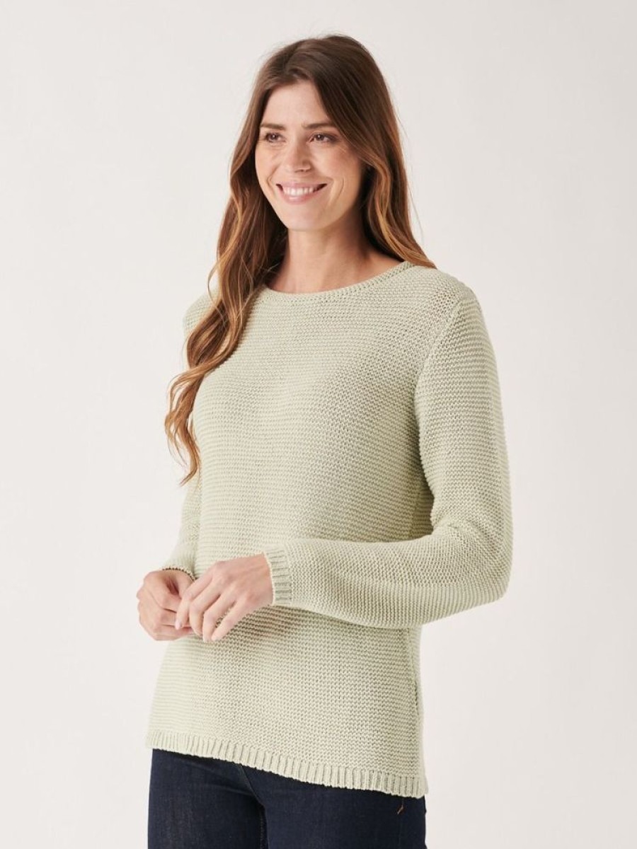 Quba & Co Browton Sea Green Knitted Jumper Wholesale