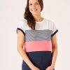 Quba & Co Leith Block Multicoloured T-Shirt Wholesale