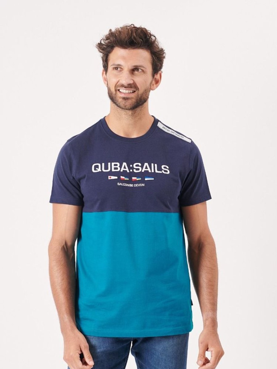 Quba & Co Mesocco X-Series Navy Quba Sails T-Shirt Online