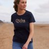 Quba & Co Alba Navy Quba Logo T-Shirt Online