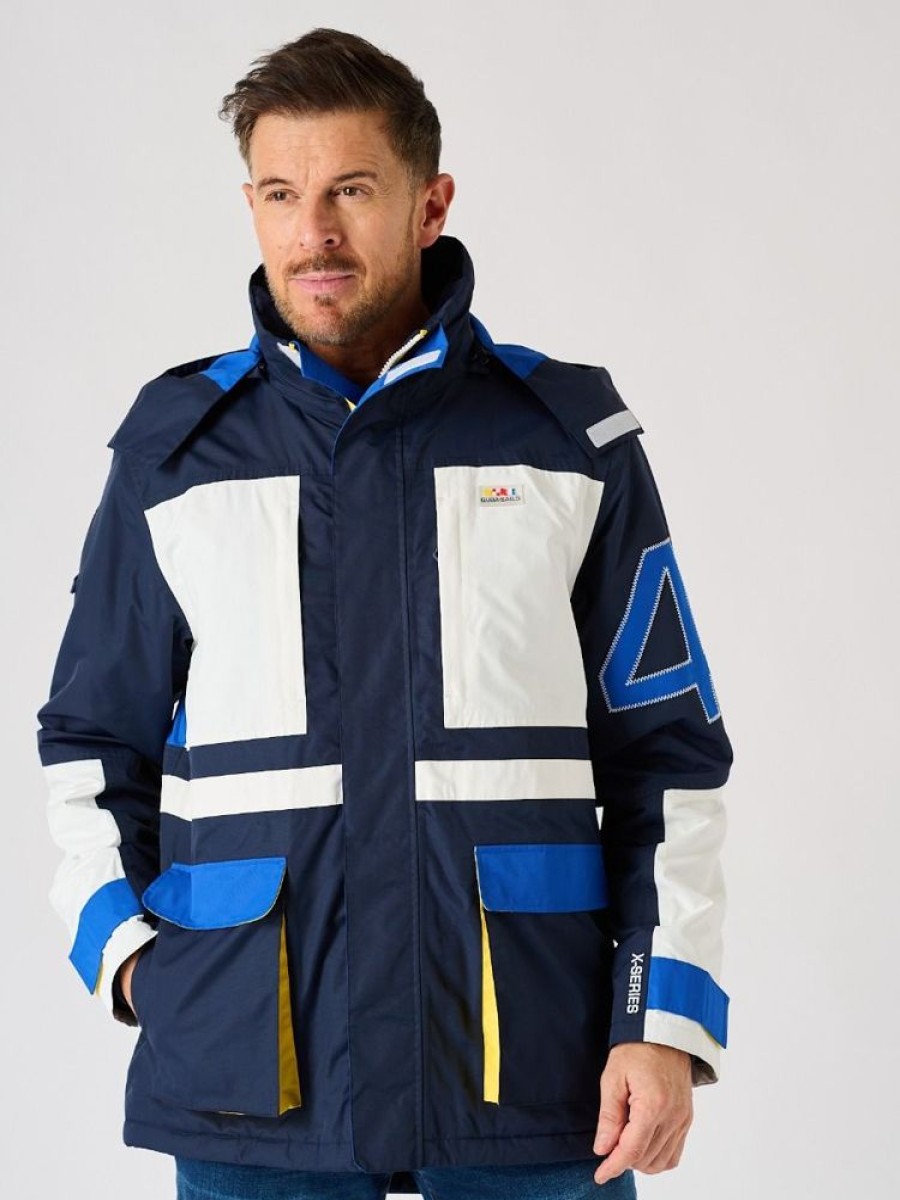 Quba & Co Navy And White X-Series Sailing Jacket -Zermatt Best