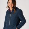 Quba & Co Dark Navy Padded Hooded Jacket - Honey Clearance