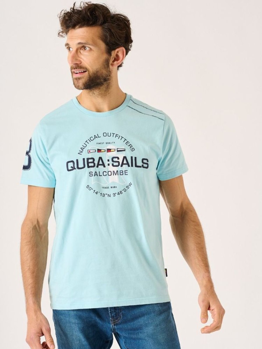 Quba & Co Tiago Quba Sails X-Series T-Shirt Splash Blue Clearance