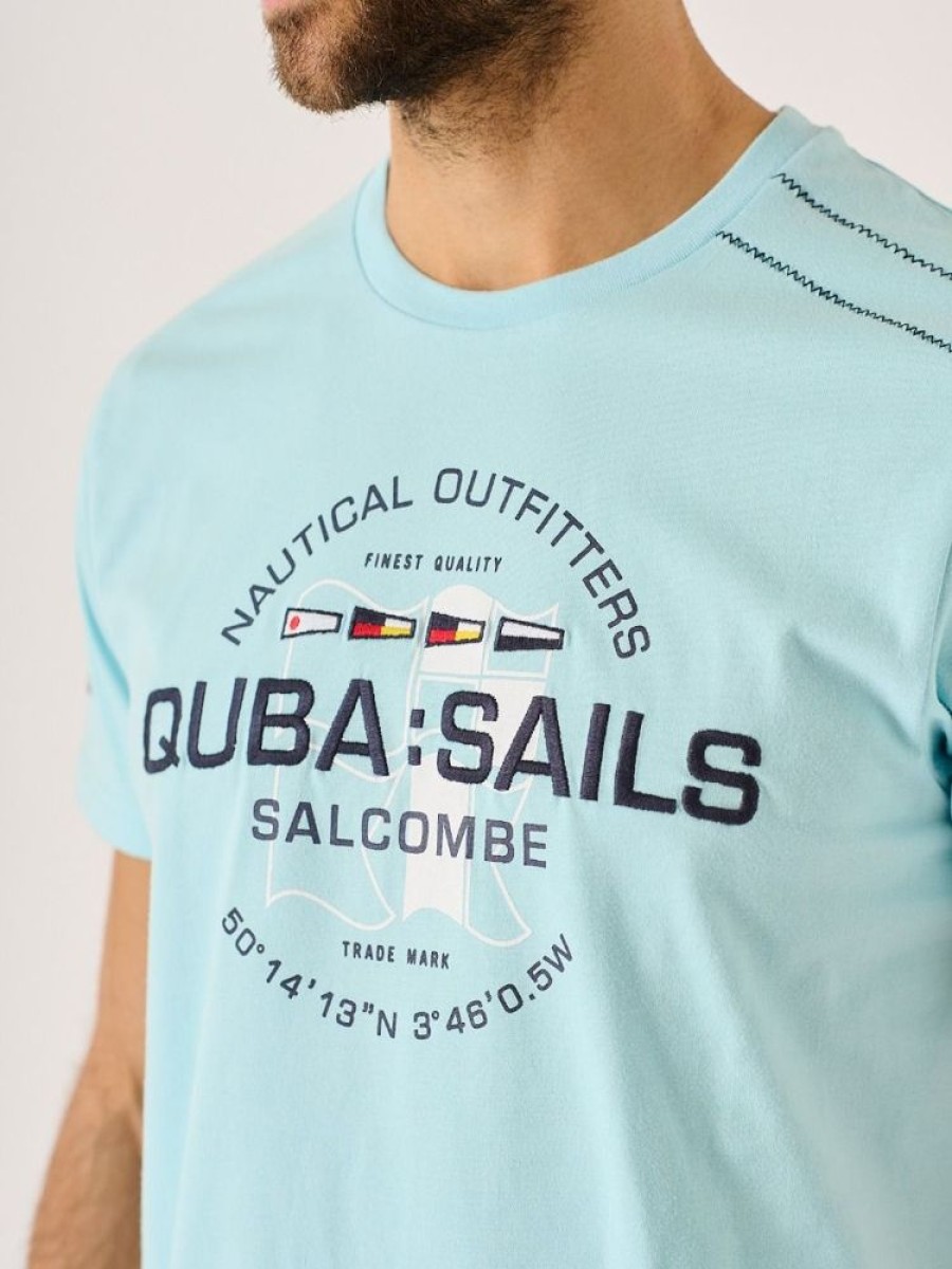 Quba & Co Tiago Quba Sails X-Series T-Shirt Splash Blue Clearance