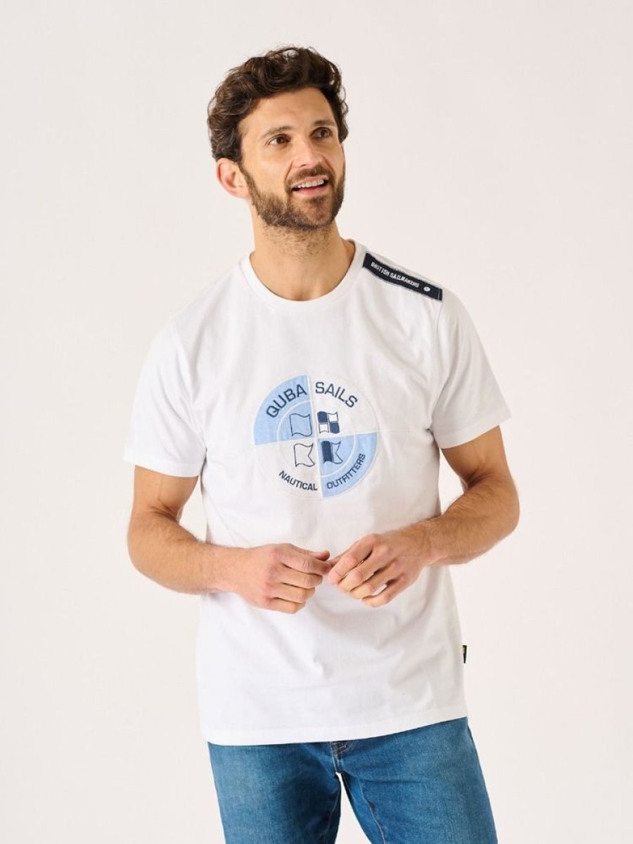 Quba & Co Delon X-Series Quba Sails White T-Shirt Online