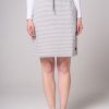 Quba & Co Sloan Jersey Skirt - Grey Marl New