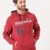 Quba & Co Huttwil X-Series Red Quba Sails Graphic Hoodie Wholesale